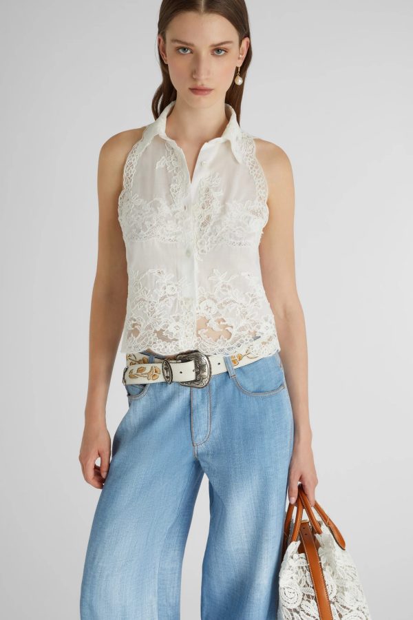 Ermanno Screvino blouse - Afbeelding 2