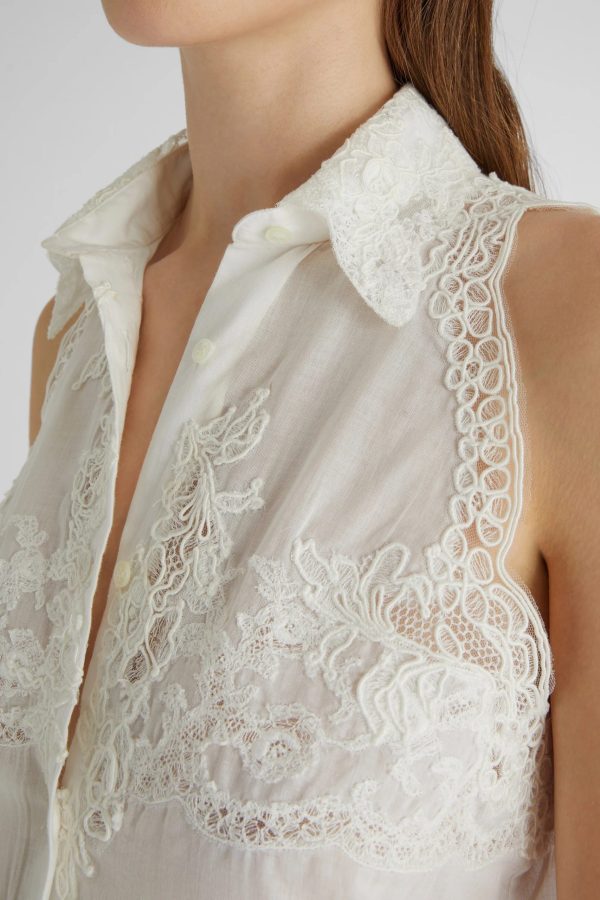Ermanno Screvino blouse - Afbeelding 4