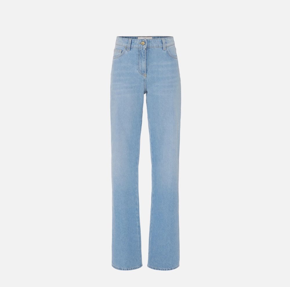 Elisabetta Franchi jeans met stras - Afbeelding 1