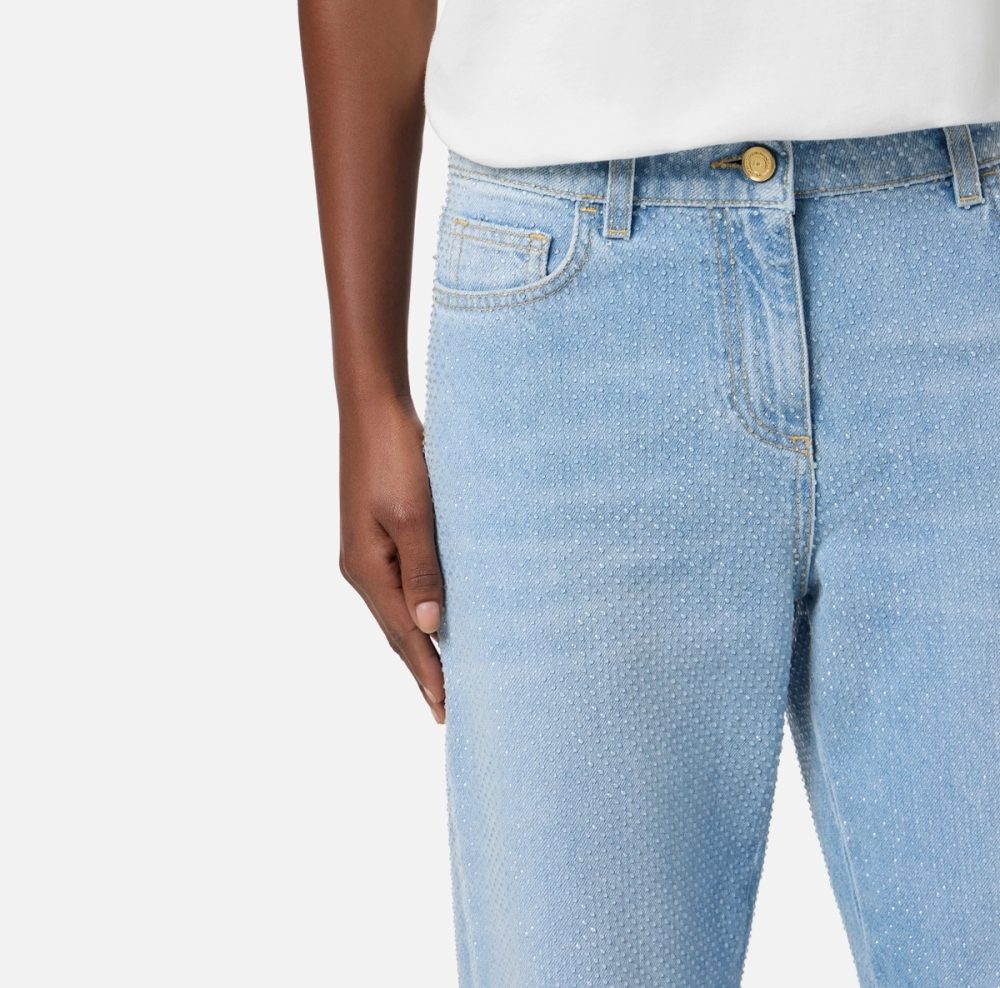 Elisabetta Franchi jeans met stras - Afbeelding 2