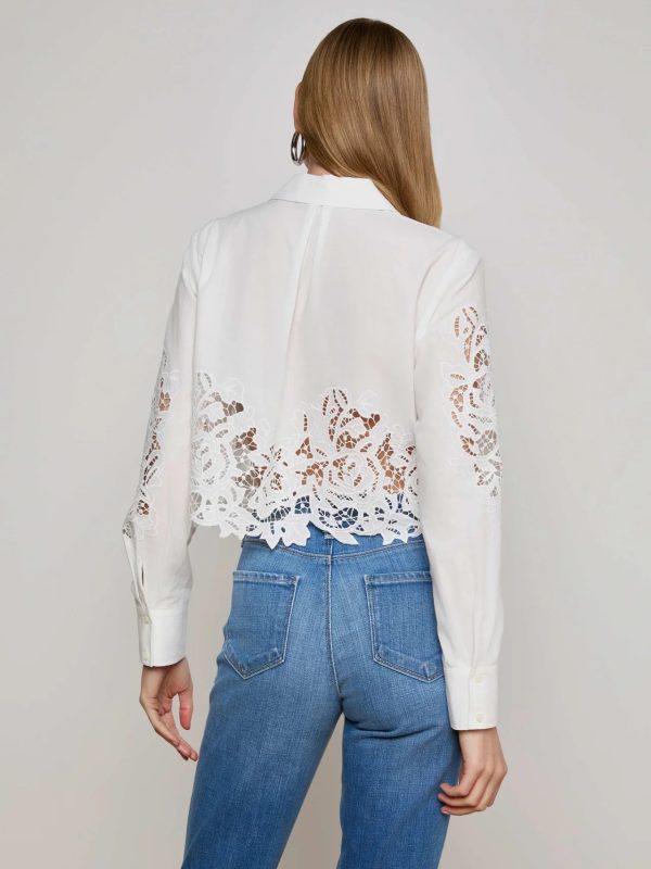 L'Ágence- blouse - Afbeelding 2